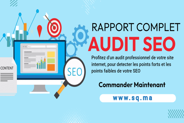 Effectuer un rapport d'audit Seo de votre site et sa visibilité sur internet